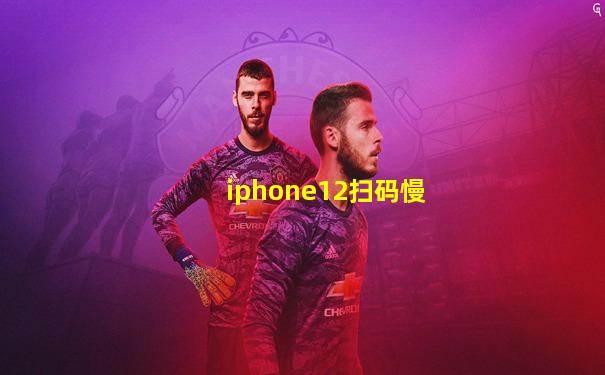 iphone12扫码慢