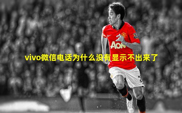 vivo微信电话为什么没有显示不出来了