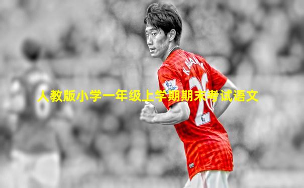 人教版小学一年级上学期期末考试语文