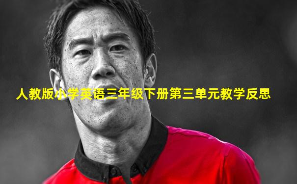 人教版小学英语三年级下册第三单元教学反思