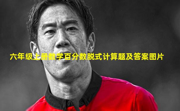 六年级上册数学百分数脱式计算题及答案图片