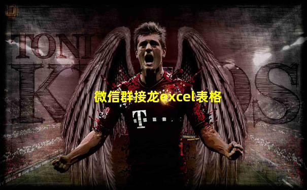 微信群接龙excel表格