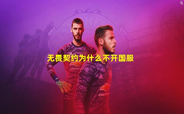 无畏契约为什么不开国服