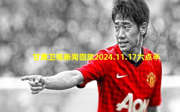 甘肃卫视新闻回放2024.11.17六点半
