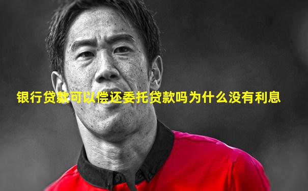 银行贷款可以偿还委托贷款吗为什么没有利息