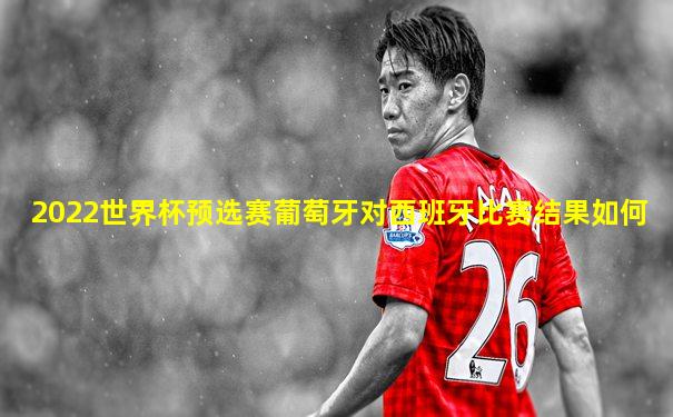 2022世界杯预选赛葡萄牙对西班牙比赛结果如何