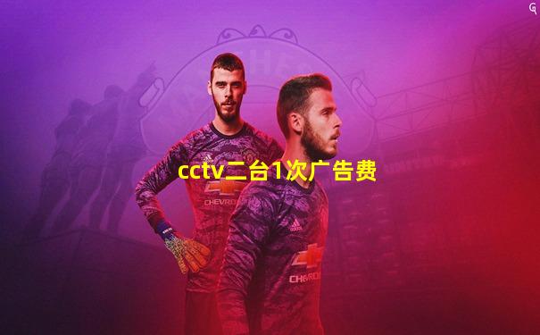 cctv二台1次广告费