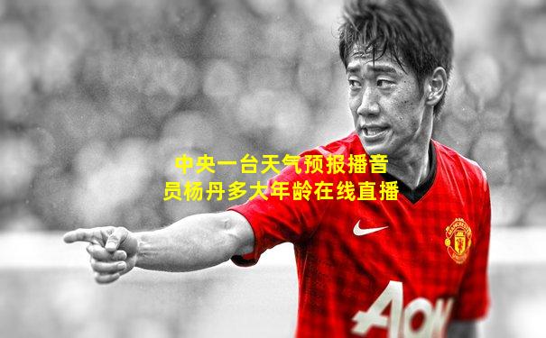 中央一台天气预报播音员杨丹多大年龄在线直播