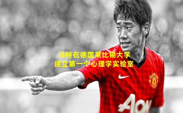 冯特在德国莱比锡大学建立第一个心理学实验室