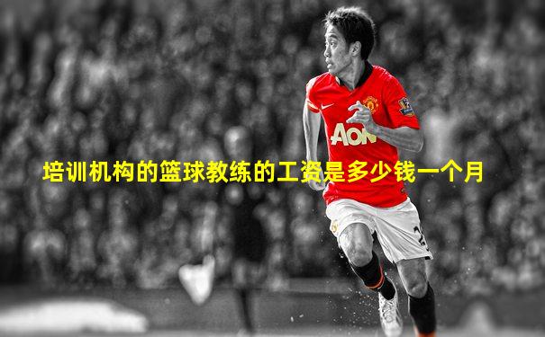 培训机构的篮球教练的工资是多少钱一个月