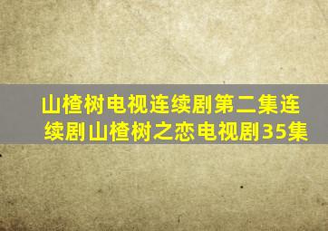 山楂树电视连续剧第二集连续剧山楂树之恋电视剧35集